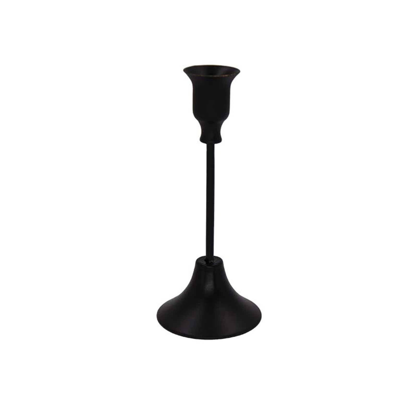 Pangboer Model B Small Black Nordic Iron Taper Holder Metal Candlestick Stand Wedding Centerpieces Decoration For Elegant In Any Room Iron Holder