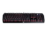 Clavier allemand (QWERTZ). Tt eSPORTS Clavier Challenger Edge Bord Noir