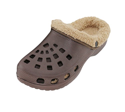 Brandsseller Zuecos de Hombre Zapatos Zapatillas Zapatos de jardín Zapatillas Forradas