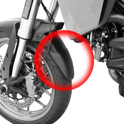 Extension de garde-boue avant moto pour éviter les projections sur Multistrada - 5