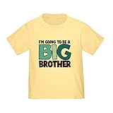 CafePress I'm Going to Be A Big Brother T Shirt Toddl Cute Toddler T-Shirt, 100% Cotton Daffodil Yellow