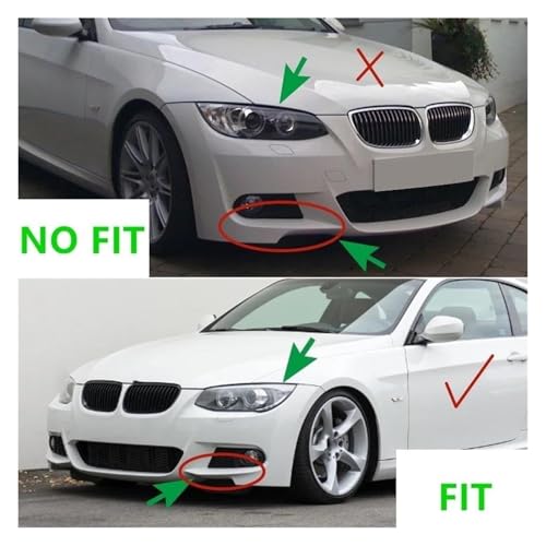 Lèvre pare-chocs avant BMW E92 E93 LCI 2010-2014 spoiler Tech