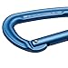 Fusion Climb Contigua Modified Straight Gate Modified D Shape Carabiner Blue