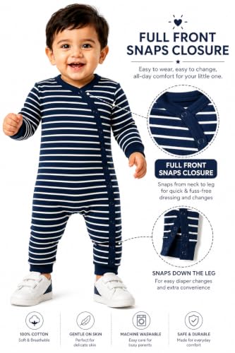Image of TuddyBuddy 100% Cotton Romper /Bodysuit for Baby Boys