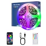 TK99SW – LED Strip 6M, Bluetooth RGB LED Streifen, Farbwechsel Band m