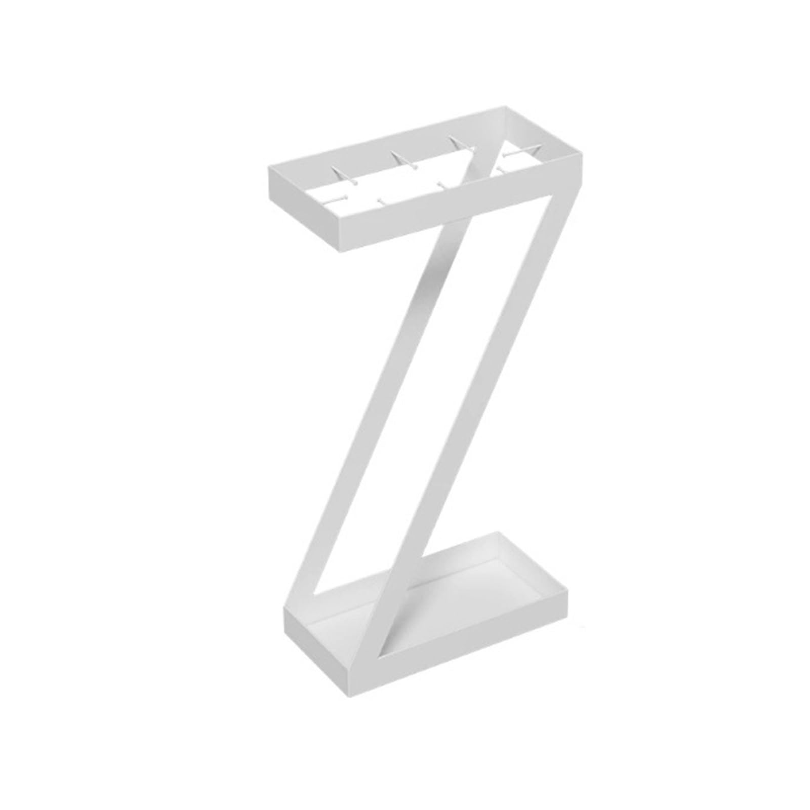 CJHFR472SG Umbrella Rack Minimalist Umbrella Stand: A Self-draining Stand Office(White,Small)