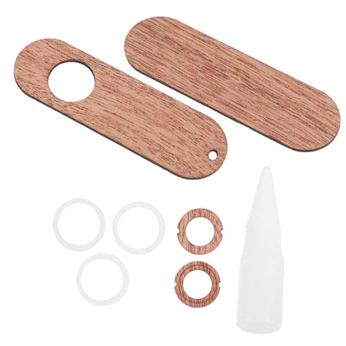 Wakauto Wooden Kazoo for Adults Musical Instruments Recorder for Adults Kazoo Musical Ideal for Education Entertainment