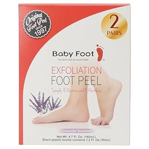Baby Foot 2 PACK ORIGINAL FOOT PEEL – 2 TREATMENTS INCLUDED