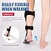 GHORTHOUD Carbon Fiber AFO Brace Lightweight Ankle Foot Orthosis AFO Rehabilitator Foot Drop Brace for Drop Foot, Ankle Instability or Limb Spasticity (Medium-Left)
