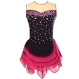 ✔ 【PROFESSIONELL】: Wir sind ein professioneller Hersteller von Eislaufkleidern mit 8 Jahren Erfahrung. Die Kleider sind handgefertigt. Für dringende Bestellungen teilen Sie uns dies bitte zuerst mit.