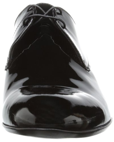 Image of Hugo Men's Patent Calf Tuxedo Oxford