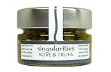 Singularities sabores - Esferificaciones de Aceite de Oliva Virgen Extra & Aroma de Trufa Blanca - Perlas de Aceite Aromatizado Gourmet para Aliño o Decoración - 55 g