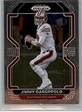 2021 Panini Prizm #55 Jimmy Garoppolo San Francisco 49ers Official NFL Football Trading Card in Raw (NM or Better) Condition