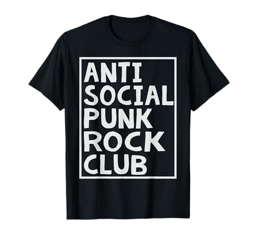 Anti Social Punk Rock Club T-Shirt