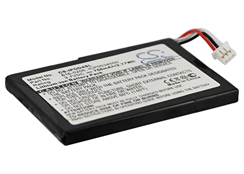 Cameron Sino Battery for iPod 4th Generation PN: 616-0183, 616-0206, 616-0215, AW4701218074, ICP0534500 750mAh