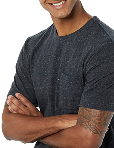 Image of Amazon Essentials Men's Short-Sleeve Crewneck Pocket T-Shirts, Pack of 2