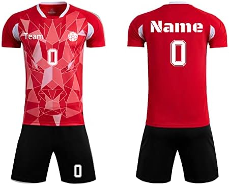 Personalisiertes Barcelona Trikot Set - Mit Name & Nummer | Fußball Trikot Hose Socken Komplettset