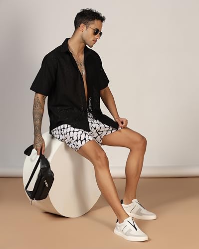 Image of DHRUVI TRENDZ Shorts for Men | Boxer Shorts for Men | Men Shorts | Cargo Shorts | Shorts for Men Beach Wear | Printed Shorts | Men's Regular Fit Shorts