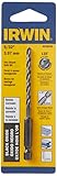 Irwin Tools 4935638 Black Oxide Hex Shank Drill Bit, 5/32-Inch