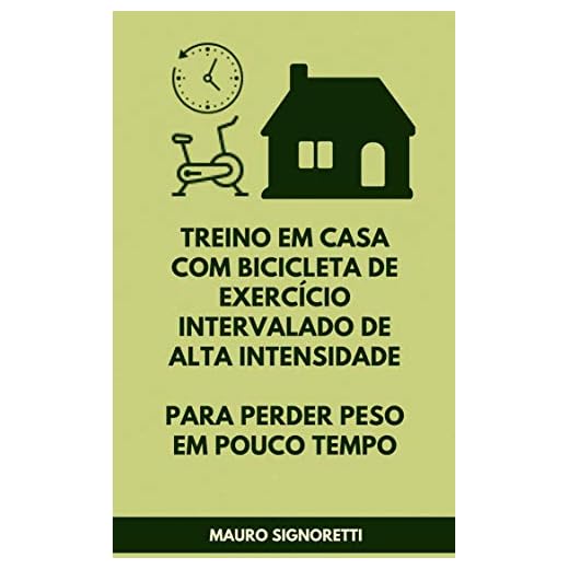 Treino em casa com bicicleta de exercício intervalado de alta intensidade : Para perder peso em pouco tempo