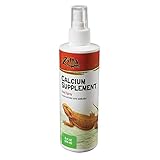 Zilla Reptile Health Supplies Calcium Supplement Food Spray, 8-Ounce (3 Pack)