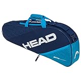 Tracolla rimovibile HEAD Elite 3R PRO, Borsa per Racchetta Unisex Adulto, Navy/Blu