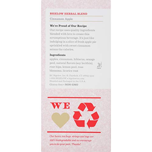 Bigelow Cinnamon Apple Herbal Tea