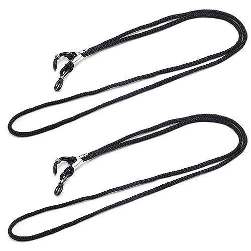 2 Piezas Cordón de Gafa, Glasses Chain,Cuerda para Gafas de Gafas Antideslizante de Montura de...