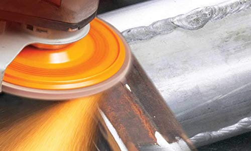 Walter Enduro-Flex Turbo Abrasive Flap Disc, Type 29, 5/8-11 Thread Size, Plastic Backing, Ceramic, 4-1/2 Diameter, Grit 36/60 (Pack of 10) by Walter Surface Technologies