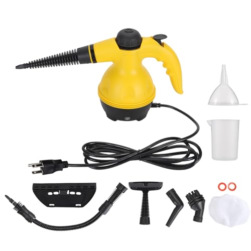 Handheld Steam Cleaner Lightweight Portable High Temp Steam Cleaning Machine for Kitchen Bathroom Car Cleaning Floor, Upholstery, Grout and Car (US Plug 110V)