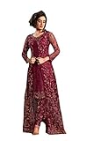 Prija Collection Ready to Wear Pakistani Style Embroidered Koti Salwar Kameez Salwar Suit for Women...