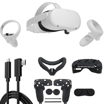 Oculus Conjunto de fone de ouvido de realidade virtual completo Quest 2 de 128 GB