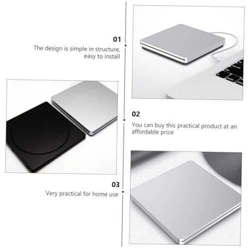Lecteur DVD Portable USB 3.0 Graveur CD-rom Externe Compatible Ordinateur Bureau - 3