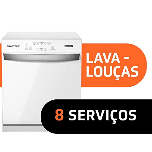 Lava Louças Brastemp 8 Serviços Branca BLF08BB – 127 Volts