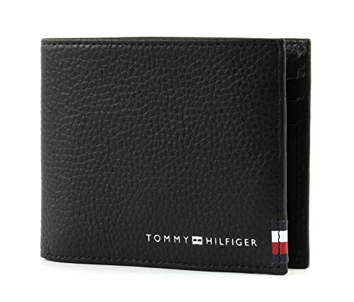 Preisvergleich Produktbild Tommy Hilfiger Soft Leather Mini CC Wallet Black