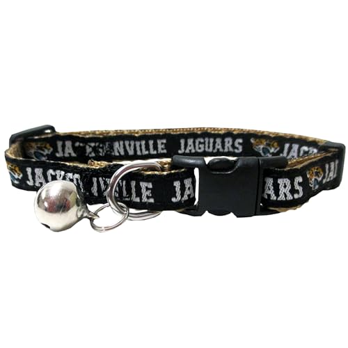 NFL Jacksonville Jaguars Satin Cat Collar with Bell