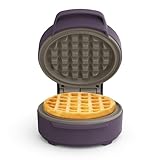 bella Snack-n-Store Mini Waffle Maker, EverGood™ Ceramic Nonstick Coating, Cord Wrap, Ready Indicator Light & Cool Touch Handles, Stackable...