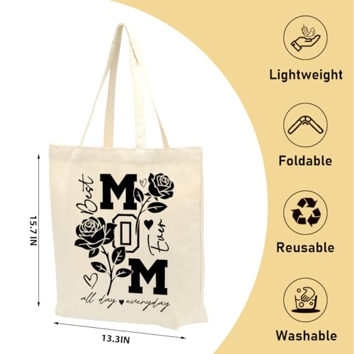 Dog Mama Gift Grandma Mom Mini Tote Bag para Mamá miniatura 4
