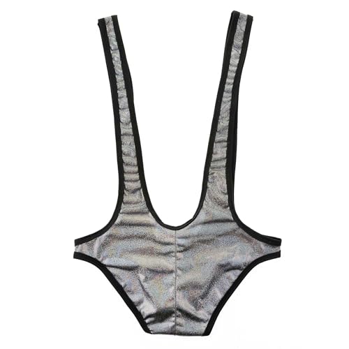 Men's Shapewear Leotard Underwear Jockstraps Wrestling Singlet Bodysuit Boxer Briefs3