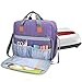 Luxja Carrying Bag Compatible with Cricut Easy Press 2 (12 inches x 10 inches), Storage Case Compatible with Cricut Easy Press 2 and Accessories (Bag Only), Purple