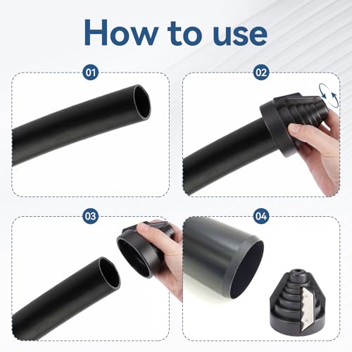 Kunststoffrohr Fasenwerkzeug, Rohr-Entgratungswerkzeug, Rohrentgrater Entgrater, PE Rohr Entgrater, Hochleistungs Rohrfräser, Rohr Entgrater, PE Rohranspitzer für 20,25,32,40,50,63mm Kunststoffrohre