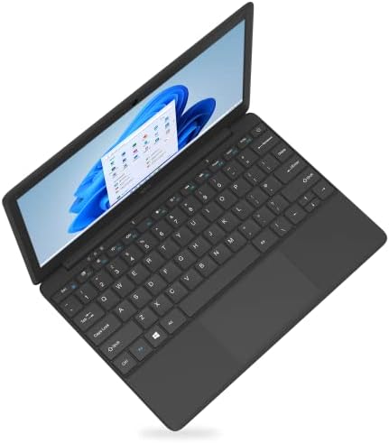 iOTA IO082 Flo 11.6-Inch Laptop (Intel Celeron, 4GB RAM, 64GB eMMC, Windows 11) Includes 1 Year Microsoft Office 365 Subscription [Amazon Exclusive],Black