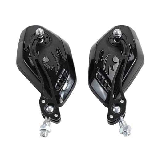 Espejos Retrovisores Universales 8mm 10mm Kit de Manillar para Motocicleta y Scooter