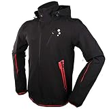 [AISLAMIENTO TÉRMICO Y A PRUEBA DE VIENTO] La chaqueta de ciclismo de invierno para hombre consta de tres capas, lo que proporciona una resistencia superior al viento en climas fríos. Además, la capa interior de la chaqueta de montar tiene un suave vellón térmico que te hace sentir cómodo y abrigado incluso en condiciones invernales o nevadas extremas.