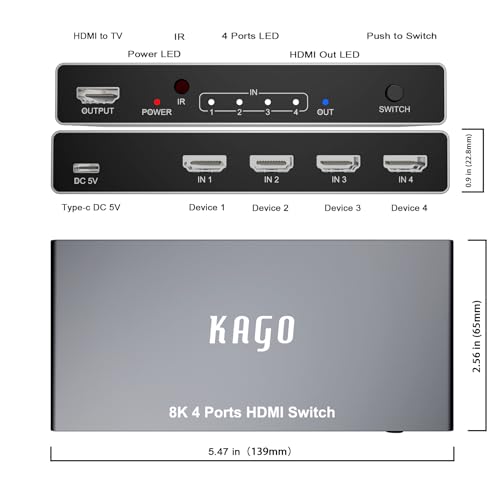High Performance 8K video switcher System
