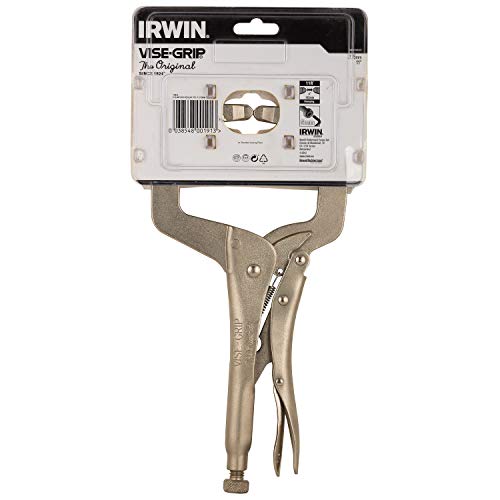 Image of Irwin T19EL4 IWT19EL4 Locking C-Clamp, Silver, 275 mm