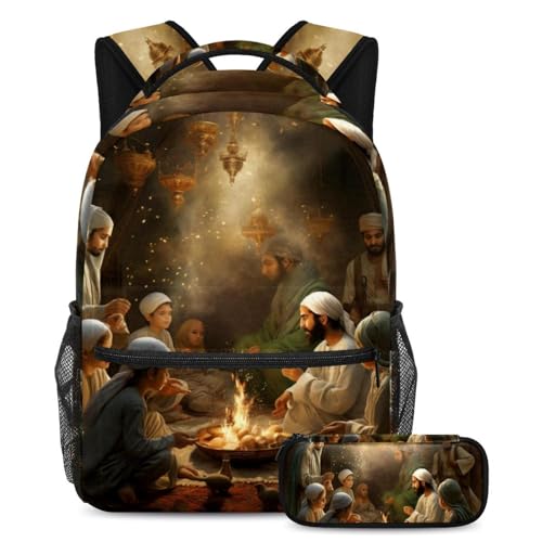 Sac à dos grande capacité enfants pour aller en classe et activités sportives