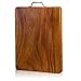 Taglieri SYY Grande Legno con Manico in Metallo, 3 Cm di Spessore Cottura Crepa-Resistente, Adatto for Utensili da Cucina for 2 A 6 Persone, 60cm X 40 Cm