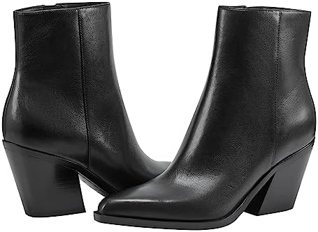 Marc Fisher LTD Women's FABINA Ankle Boot, Black 001, 8.5 | Image 5