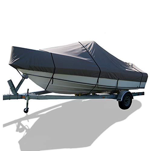 EliteShield Trailerable Walk Around Cuddy Cabin Inboard Boat Cover Fits up to 25'6
